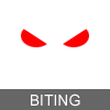 Insect biting icon